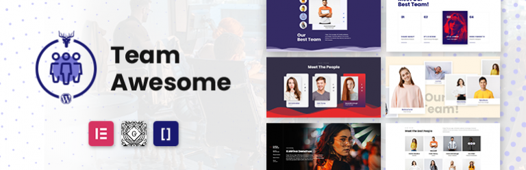 Team Showcase – Team Members & Staff Profiles Showcase