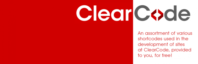 ClearCode Shortcode Library