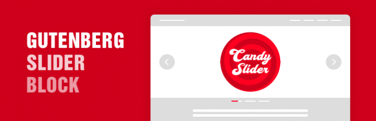 Gutenberg Slider Blocks – Candy Slider