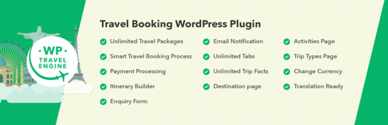 WP Travel Engine – Travel and Tour Booking Plugin