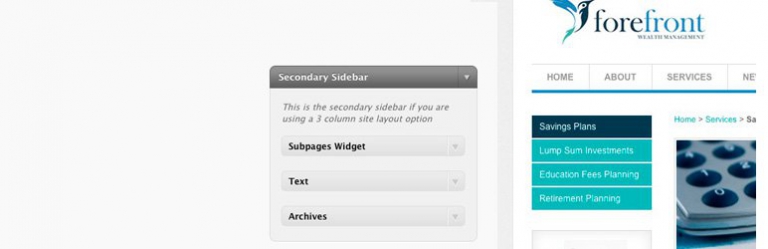 BE Subpages Widget