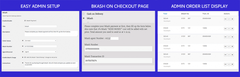 SoftTech-IT bKash, Rocket, Nagad