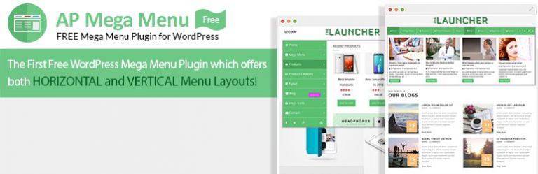Mega Menu Plugin for WordPress – AP Mega Menu