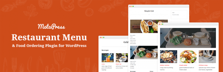 Restaurant Menu by MotoPress