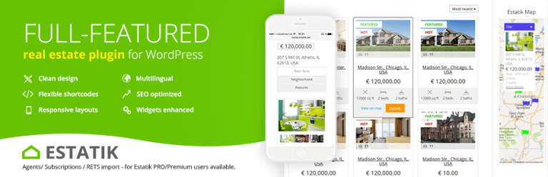 Estatik Real Estate Plugin