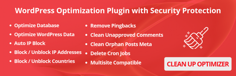 WP Clean Up Optimizer: Optimize Database & WordPress