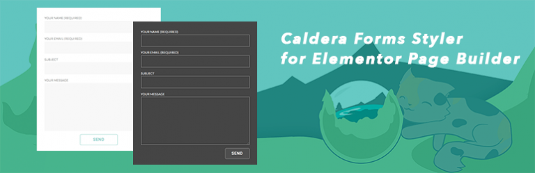 Caldera Forms styler for Elementor Page Builder