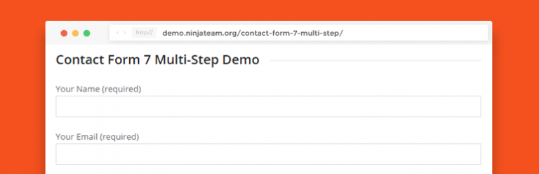Multi Step for Contact Form 7