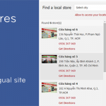 DevVN Local Store help you add stores and search store on google maps.