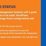 WP Configuration and Status