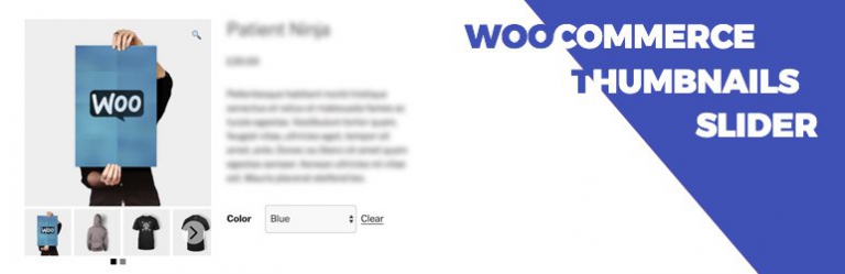 WooCommerce Thumbnails Slider
