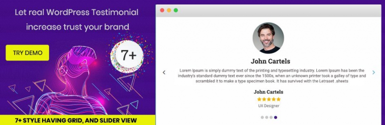 WP Responsive Testimonials Slider And Widget