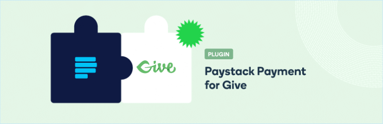 Paystack Payment for Give