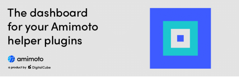 AMIMOTO Plugin Dashboard