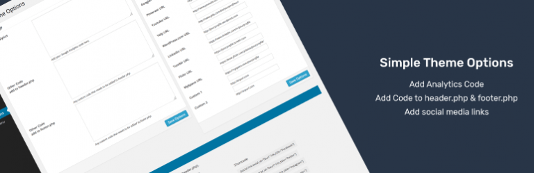 Simple Theme Options