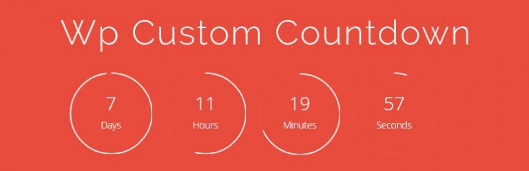 wp custom countdown