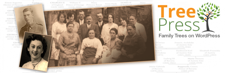 TreePress – Easy Family Trees & Ancestor Profiles
