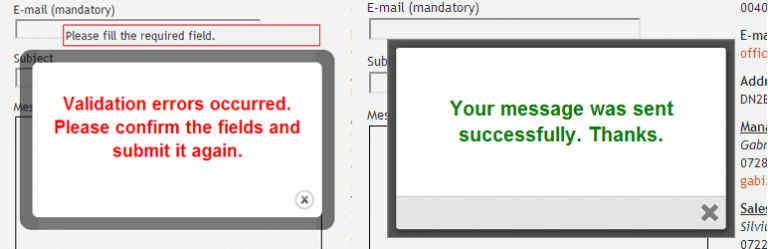 Contact Form 7 Response Colorbox Popup
