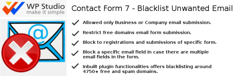 Contact Form 7 – Blacklist Unwanted Email