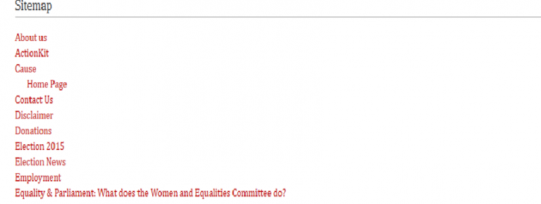 WP Html Page Sitemap