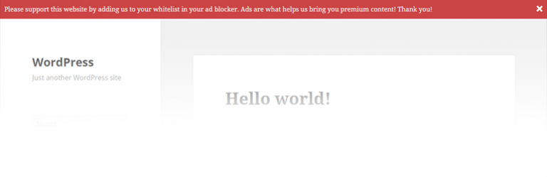 Ad Blocking Advisor