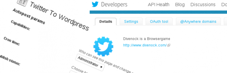 Twitter posts to Blog