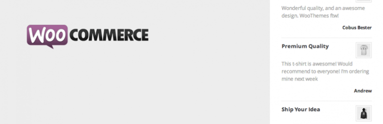 WooCommerce – Reviews Widget
