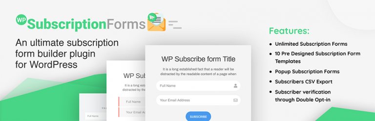 WP Subscription Forms