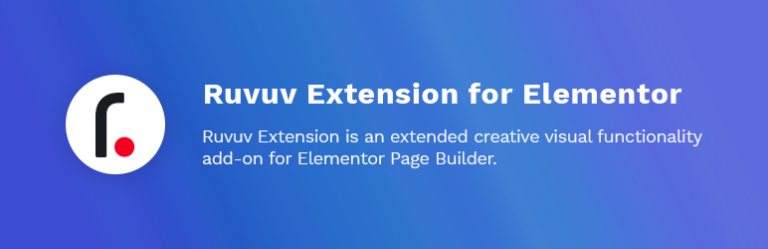 Ruvuv Extension for Elementor