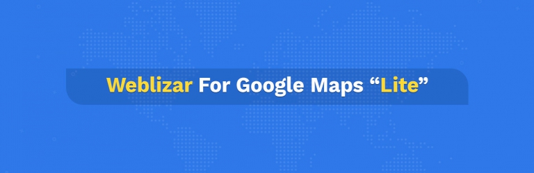 Weblizar for Google Maps Lite