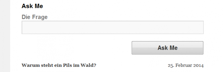 Ask Me