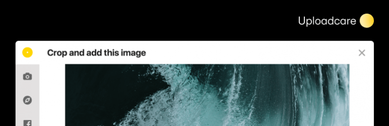 Uploadcare File Uploader and Adaptive Delivery