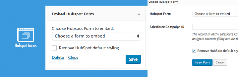 Integration with Hubspot Forms