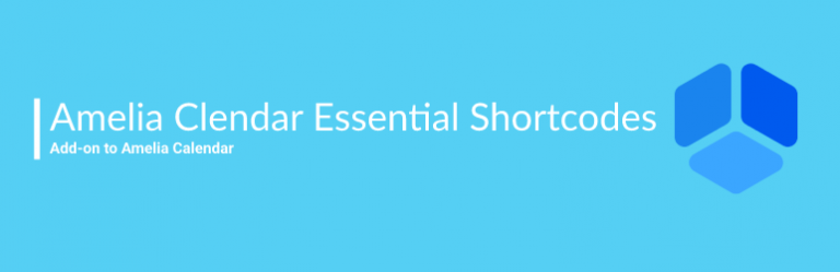 Amelia Calendar Essential Shortcodes