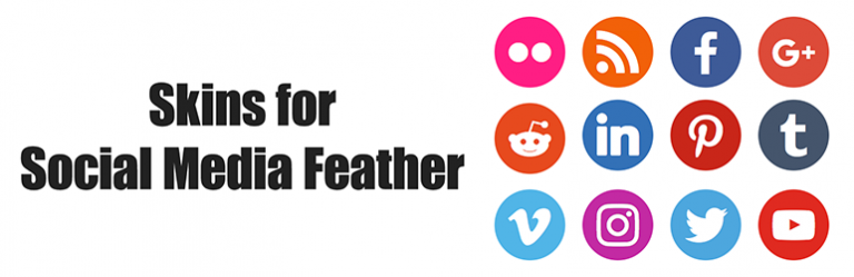 Skins for Social Media Feather