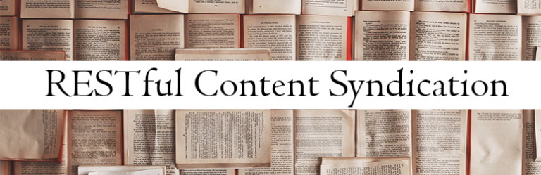 RESTful Content Syndication