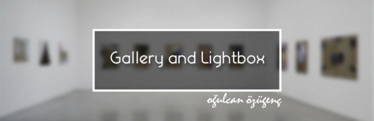 Gallery and Lightbox