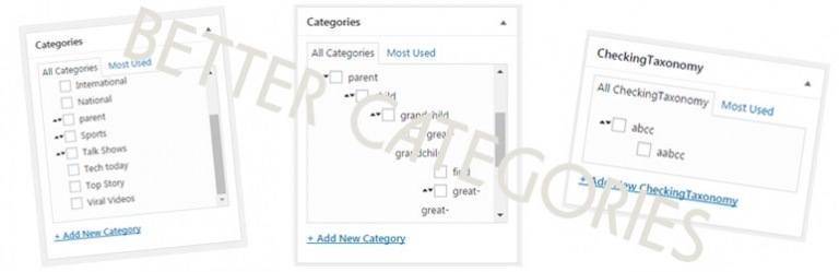 Better Categories