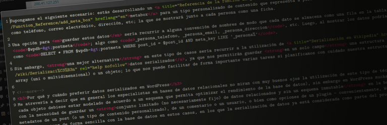 CodeMirror for Post Editor