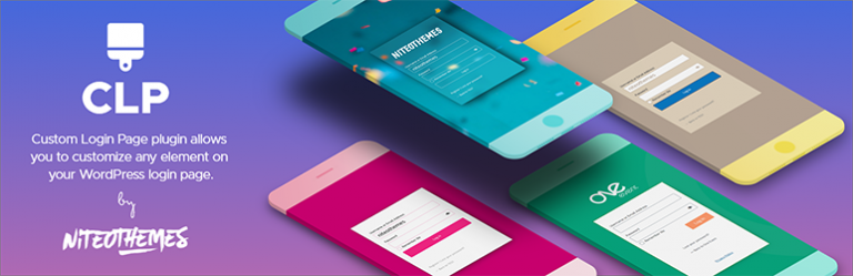 CLP – Custom Login Page by NiteoThemes
