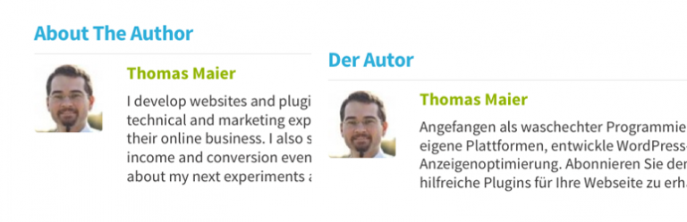 Individual Multisite Author