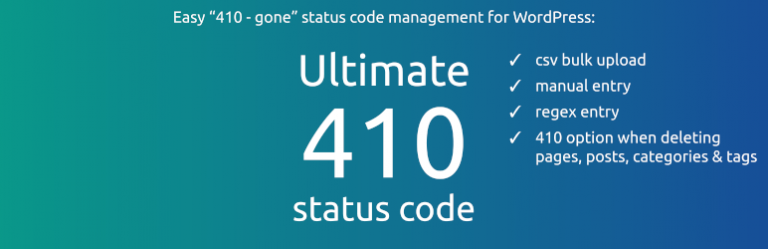 Ultimate 410 Gone Status Code
