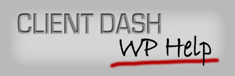 Client Dash WP Help Add on