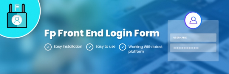 FP Front End Login Form