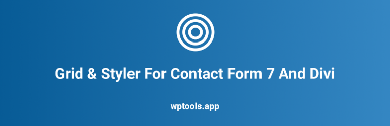 Grid & Styler For Contact Form 7 And Divi