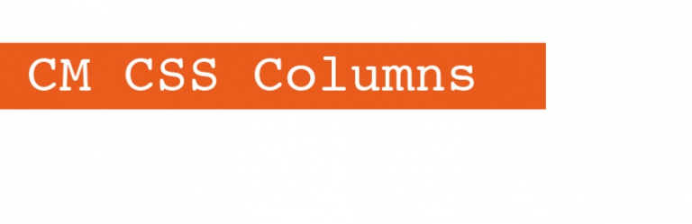 CM CSS Columns