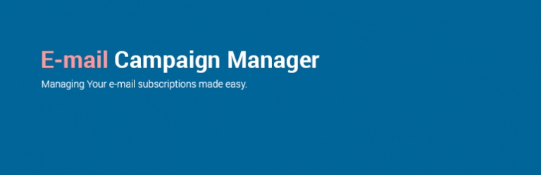 E-mail Campaign Manager