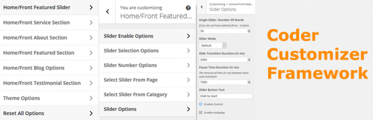 Coder Customizer Framework