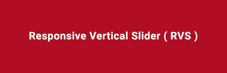 Responsive Vertical Slider