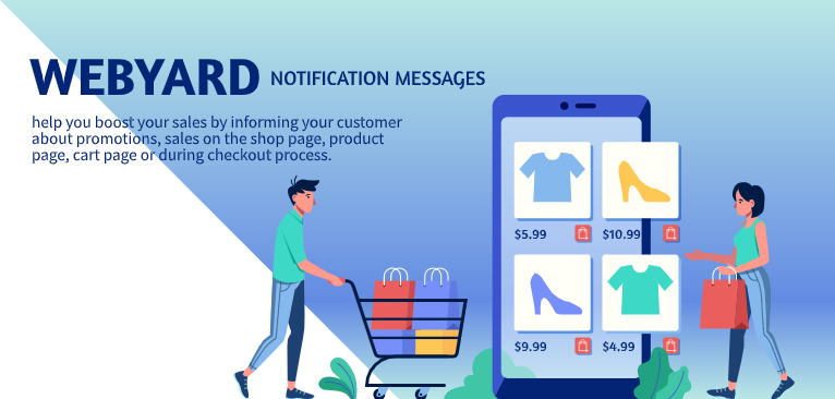 WebYard Custom Notification Display